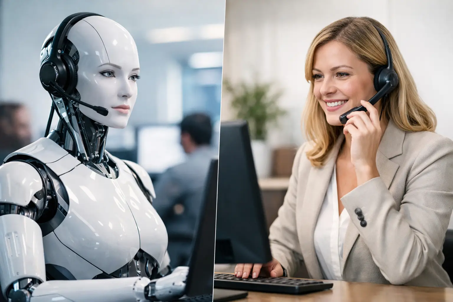 AI Call Agent vs Receptionist: Which Drives Growth?